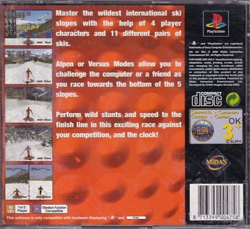 Ski Air Mix - PS1 (B Grade) (Genbrug)